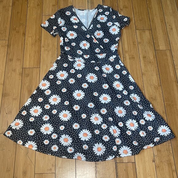 Ms Basic Woman Soft Short Summer Dress Sz M - Picture 1 of 5